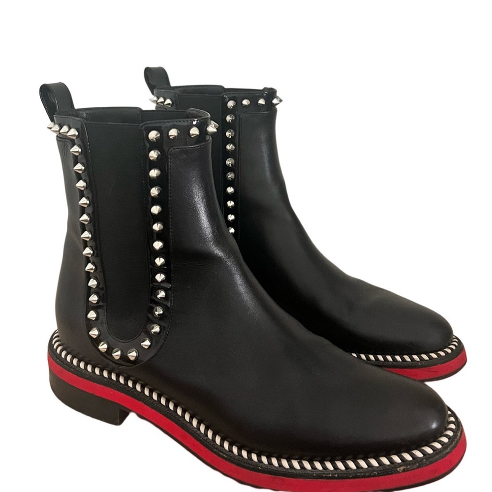 Christian Louboutin Women’s Spikes Boots
